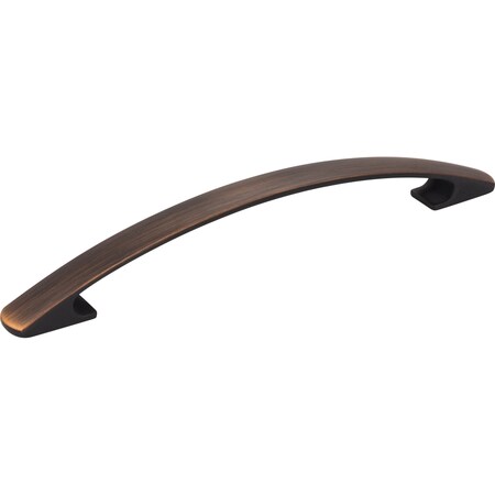Elements 160 mm Center-to-Center Brushed Oil Rubbed Bronze Arched Strickland Cabinet Pull 771-160DBAC